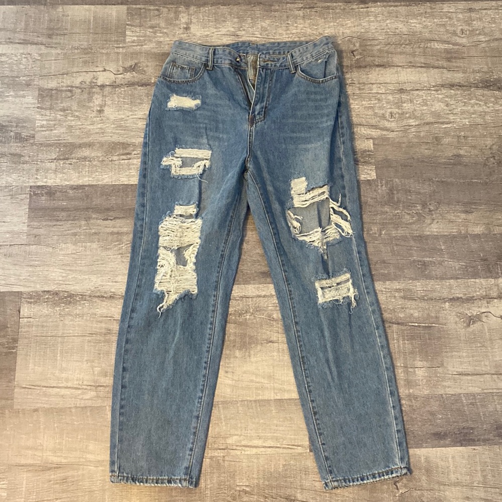Size Large Boyfriend Jeans
